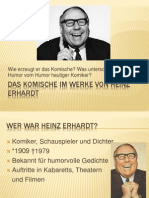 Das Komische Im Werke Von Heinz Erhardt