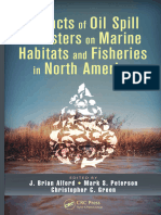 Of On and In: Impacts Oil Spill Disasters Marine Habitats Fisheries North America