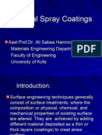 Thermal Spray Coatings