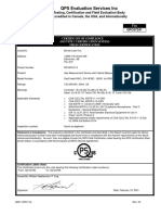 Certificate of Compliance Hazardous Area Certification GasFinder3 MCR and Measurement Heads