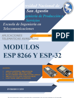Modulos ESP8266 y ESP-32