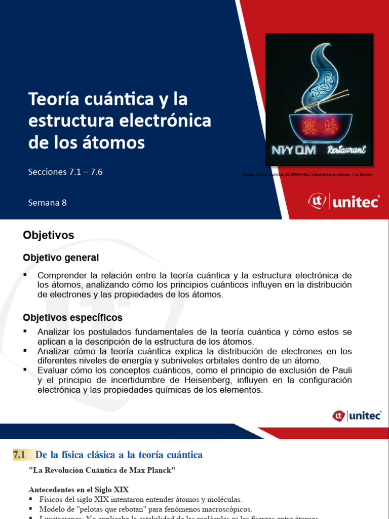 Capitulo 7 - Teoría Cuántica y La Estructura Electrónica de Los Átomos ...