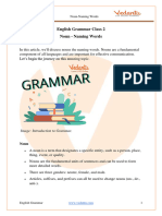 English Grammar Class 2 Noun - Learn and Practice - Download Free PDF