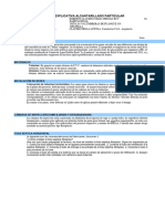 MEMORIA EXPLICATIVA y CERTIFICACIÓN CALICATA