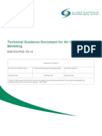 Technical Guidance Document For Air Quality Modelling Abu Dhabi