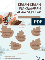 Kesan-Kesan Pencemaran Alam Sekitar