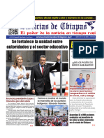 Periódico Noticias de Chiapas, Edición Virtual Martes 23 de Abril de 2024