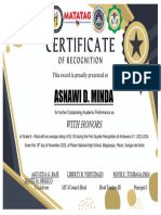 q1 Certificate