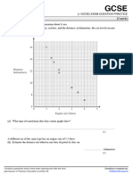 Scatter Graphs