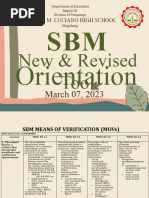 SBM Orientation 2023