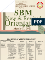 SBM Orientation 2023
