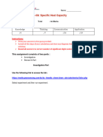 SPH3U 3-3G - SPECIFIC HEAT CAPACITY - Final