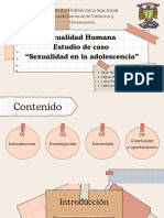 Estudio de Caso "Sexualidad en La Adolescencia"