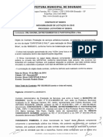 Contrato de shows Chrystian & Ralf para Prefeitura de Dourados-SP 2015