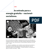 A Porta de Entrada para A Energia Gratuita - Nacional Socialismo