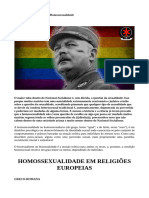 O Nacional-Socialismo & A Homossexualidade