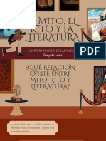 El Mito, El Rito y La Literatura Parte1