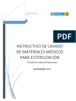 Protocolo DE LAVADO DE MATERIALES MEDICOS