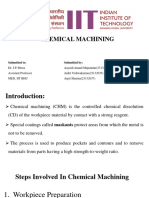 Revised Chemical Machining