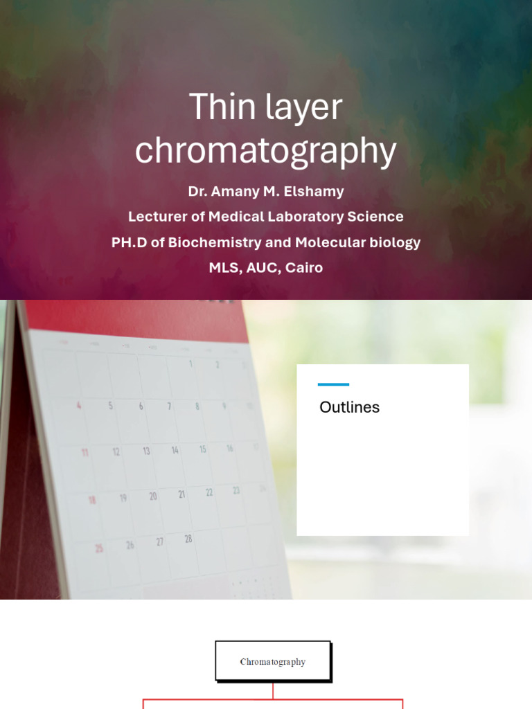 Thin Layer Chromatography Overview | PDF | Chromatography | Thin Layer ...