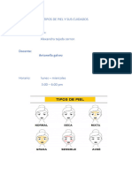 Tipos de Piel y Cuidados