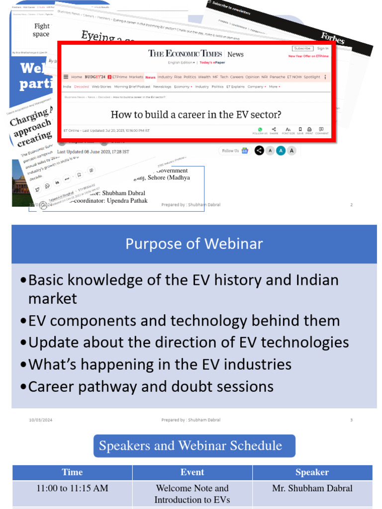 Ev Webinar Pdf Electric Vehicle Lithium Ion Battery
