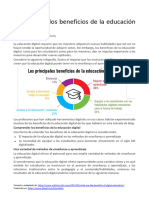 Lec 4 ¿Cuáles Son Los Beneficios de La Educación Digital