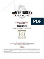Adventurers League Content Catalogue v802-noDH