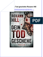 012 Dein Tod Geschehe Roxann Hill Full Chapter