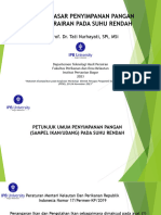 Prinsip Dasar Penyimpanan Pangan Pada Suhu Rendah - TNT