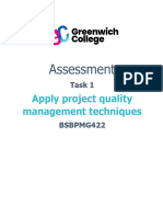 BSBPMG422 - Assessment Task 1 V 1.2