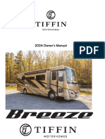 2024 Tiffin Allegro Breeze Recreational Vehicle (RV) Owners Manual
