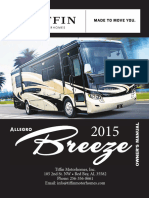 2015 Tiffin Allegro Breeze Recreational Vehicle (RV) Owners Manual