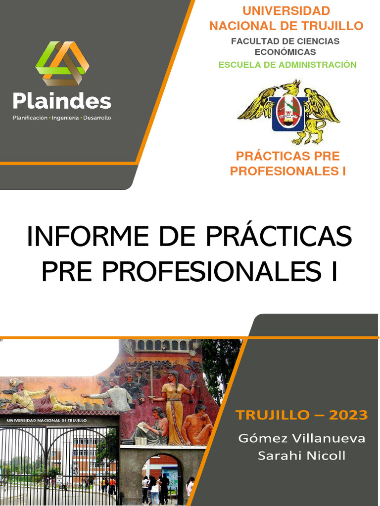 Informe de Prácticas Pre Profesionales I | PDF | Business | Presupuesto