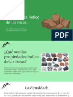 Propiedades Índice de Las Rocas.: Geología