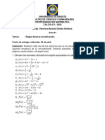 Guía Número 1 - Cómputo 2 Cálculo I