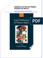 Legal Mobilization For Human Rights Grainne de Burca Download PDF Chapter