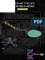 Infografía Inteligencia Artificial Moderno Negro