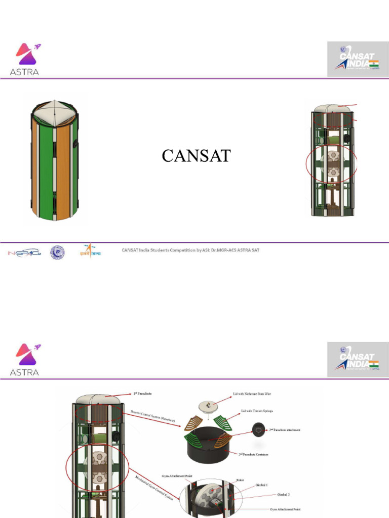 CANSAT Presentation | PDF