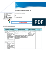 Sesión de Aprendizaje 19 La Vocal o