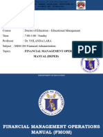 Financial Management Operations Manual