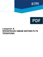 [ID] Lampiran A. Development of General Specification for Floating Solar PV System