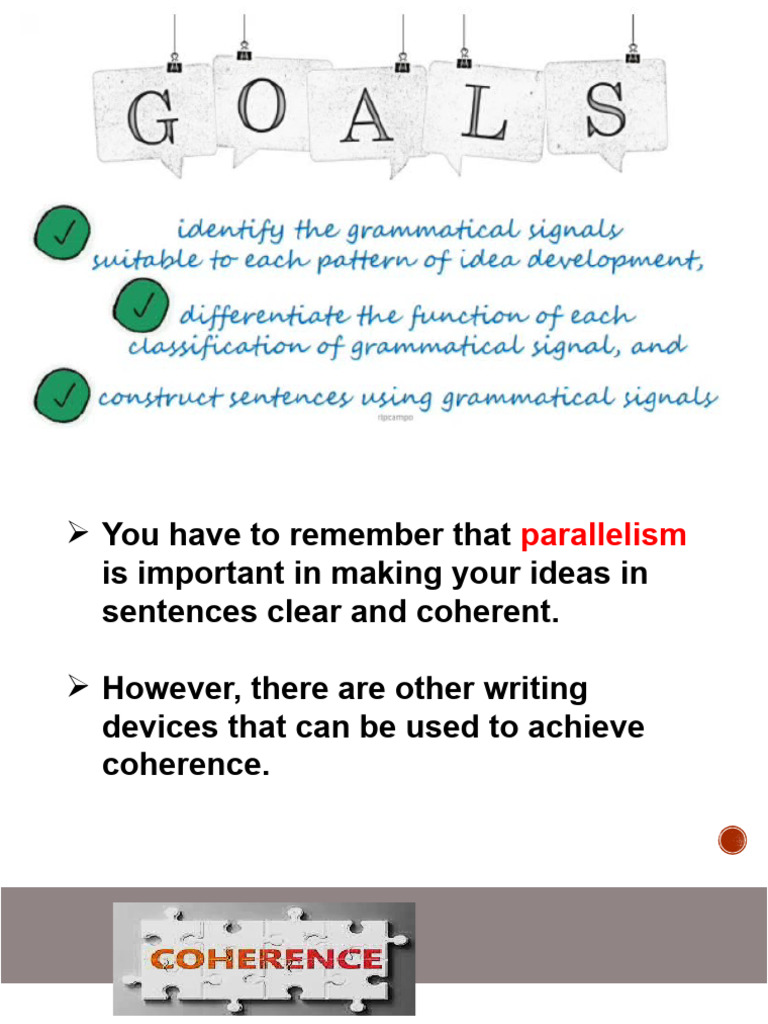 Writing Coherence and Idea Development | PDF | Cloud