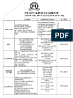 Xii-Com-Unit-1 - Syllabus and Paper Pattern
