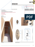 Id - 003 Water Villa Number Sign (Entrance Door) : 100% Design Development - Avroko - Ritz Reserve