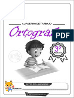 3º Cuaderno de Ortografia Me360