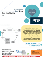 Managing Hypertension Using Synergistic Dual Fixed Dose Combination