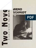 Arno Schmidt - Arno Schmidt Two Novels