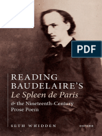 Seth Whidden - Reading Baudelaire's Le Spleen de Paris and The Nineteenth-Century Prose Poem-Oxford University Press (2022)