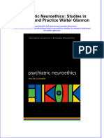 Psychiatric Neuroethics Studies in Research and Practice Walter Glannon Full Download Chapter